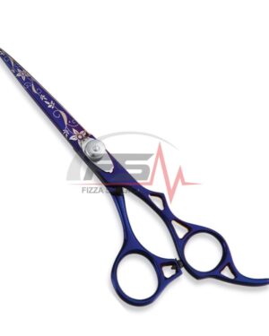 Flowers Design Titanium Coated Hair Scissors