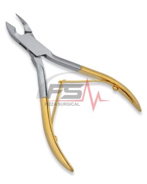 Cuticle Nippers With Gold Handle