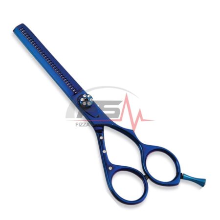 Best Blue With Pearls Titanium Coated Thinning Hair Scissors