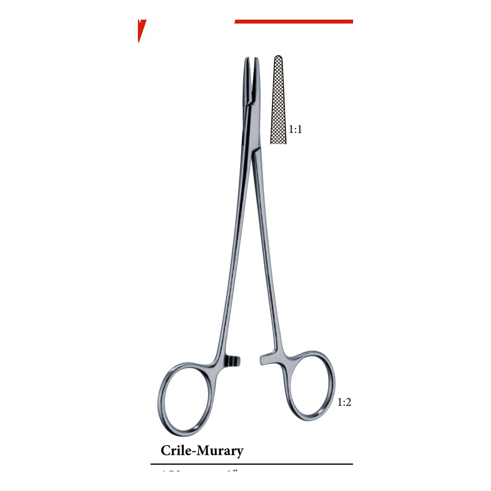 Crile-Murray Needle Holder — 15 cm Paediatric General-Surgery 1 NH 10-100-01-01