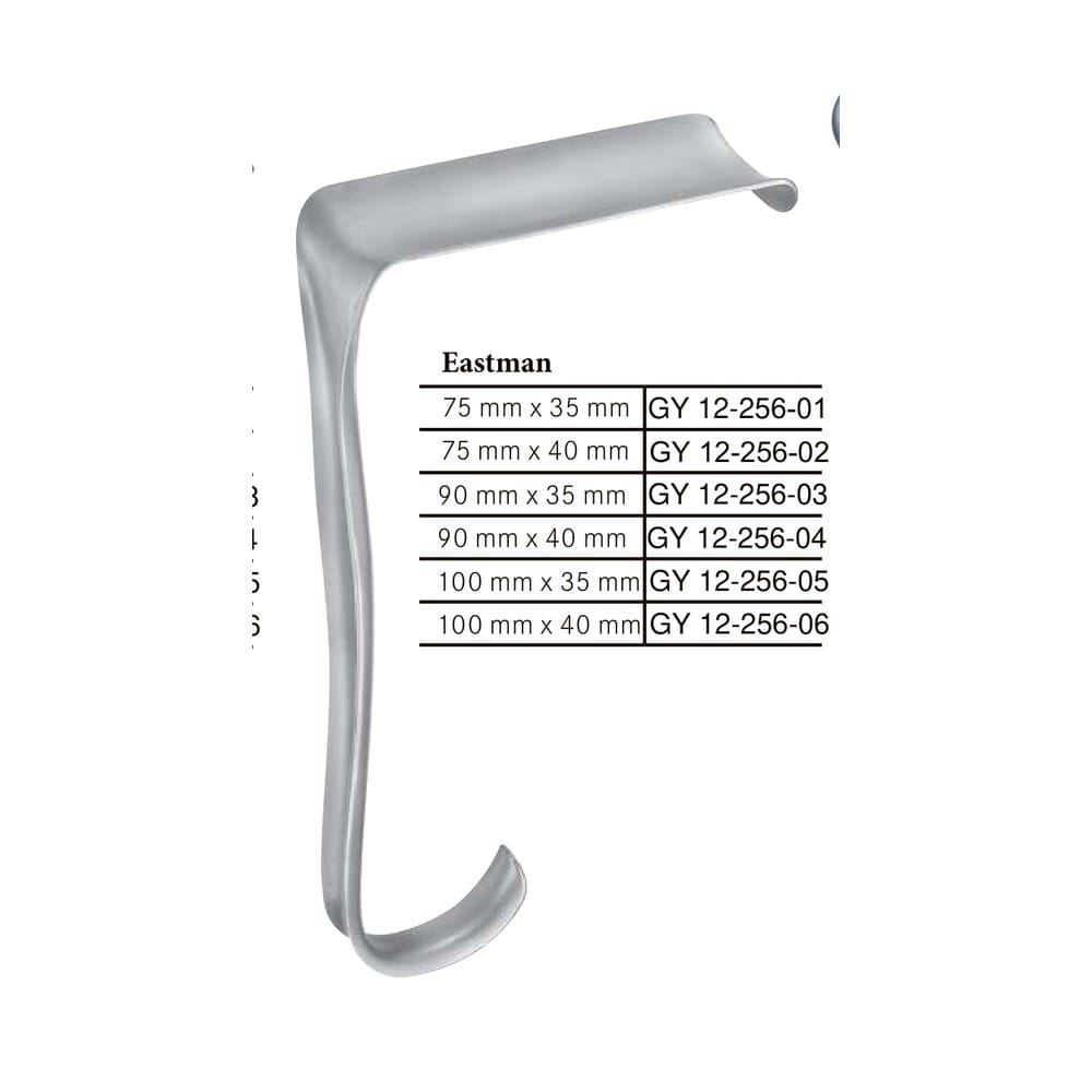 Eastman Vaginal Retractor 75mm x 35mm 1 GY 12-256-01