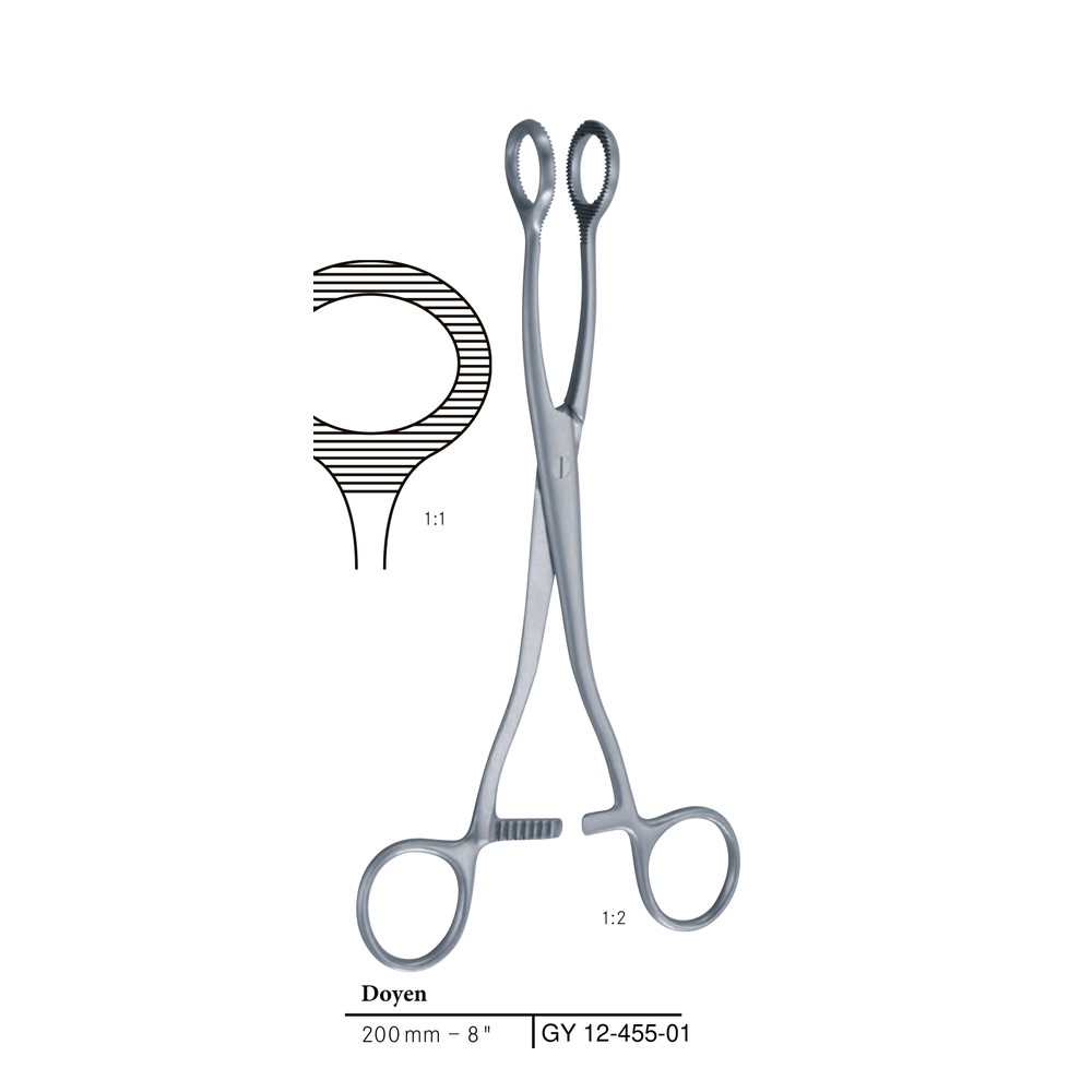 Kelly Uterine Polypus Forceps 1 GY 12-445-00