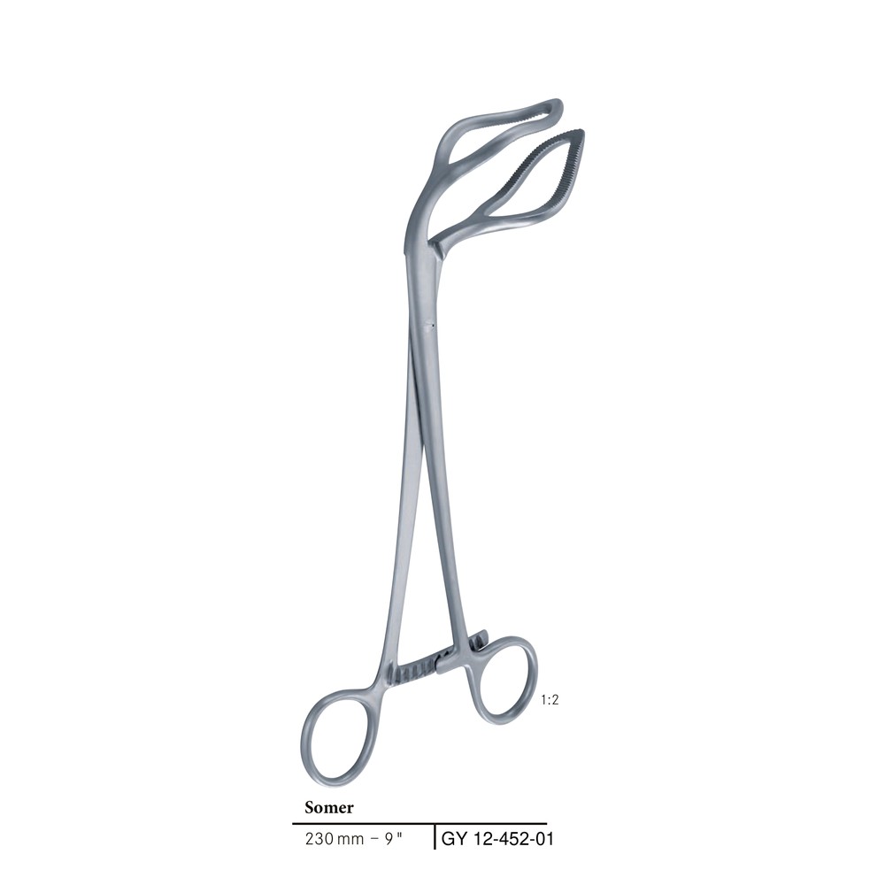 Dartigues Uterine Seizing Forceps — 270 mm (27 cm) 1 GY 12-451-01