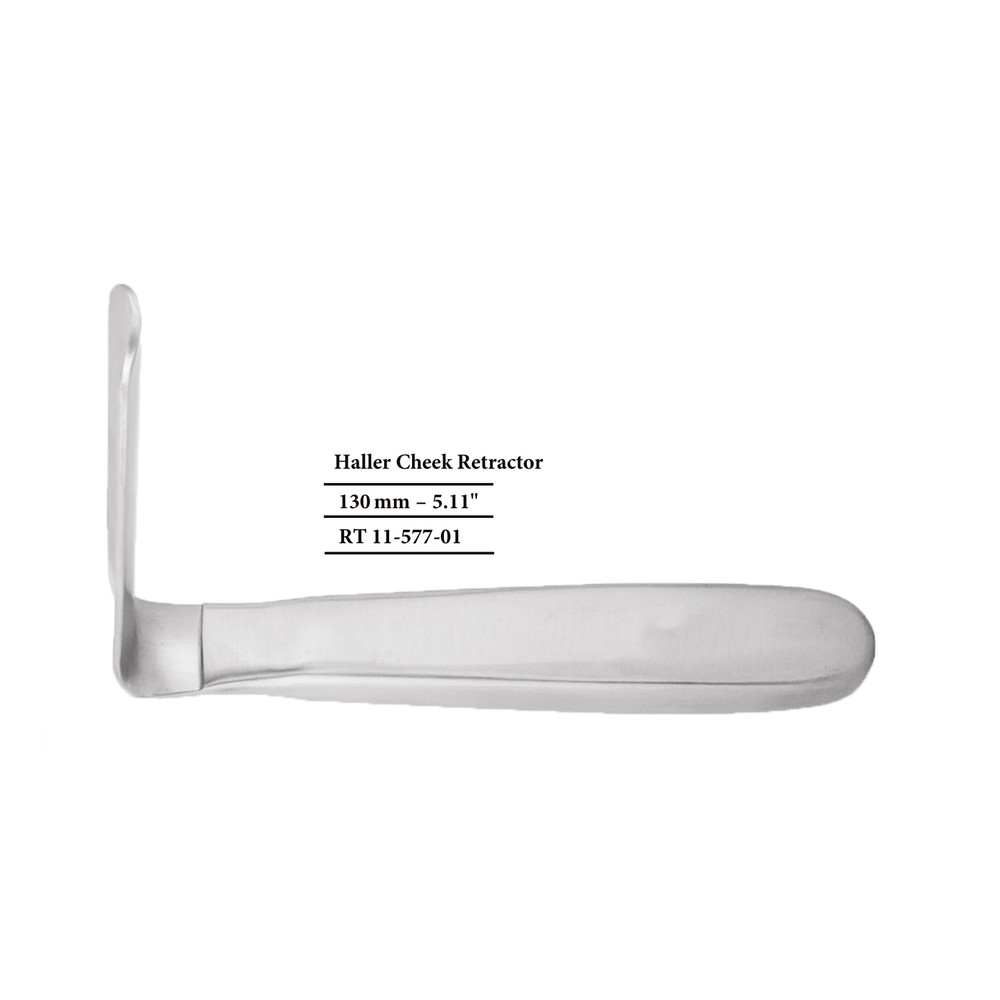 Haller Cheek Retractor — 130 mm (13 cm) 1 RT 11-577-01