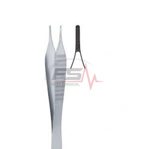 Adson Cross-Serrated Dressing Forceps — Grip-Enhanced 1 Adson Cross Serrated Dressing Forceps