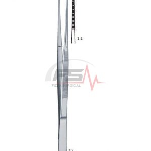 Brophy Tissue Forceps Teeth 1x2 1 Brophy Kocher Teeth 1x2 Tissue Forceps