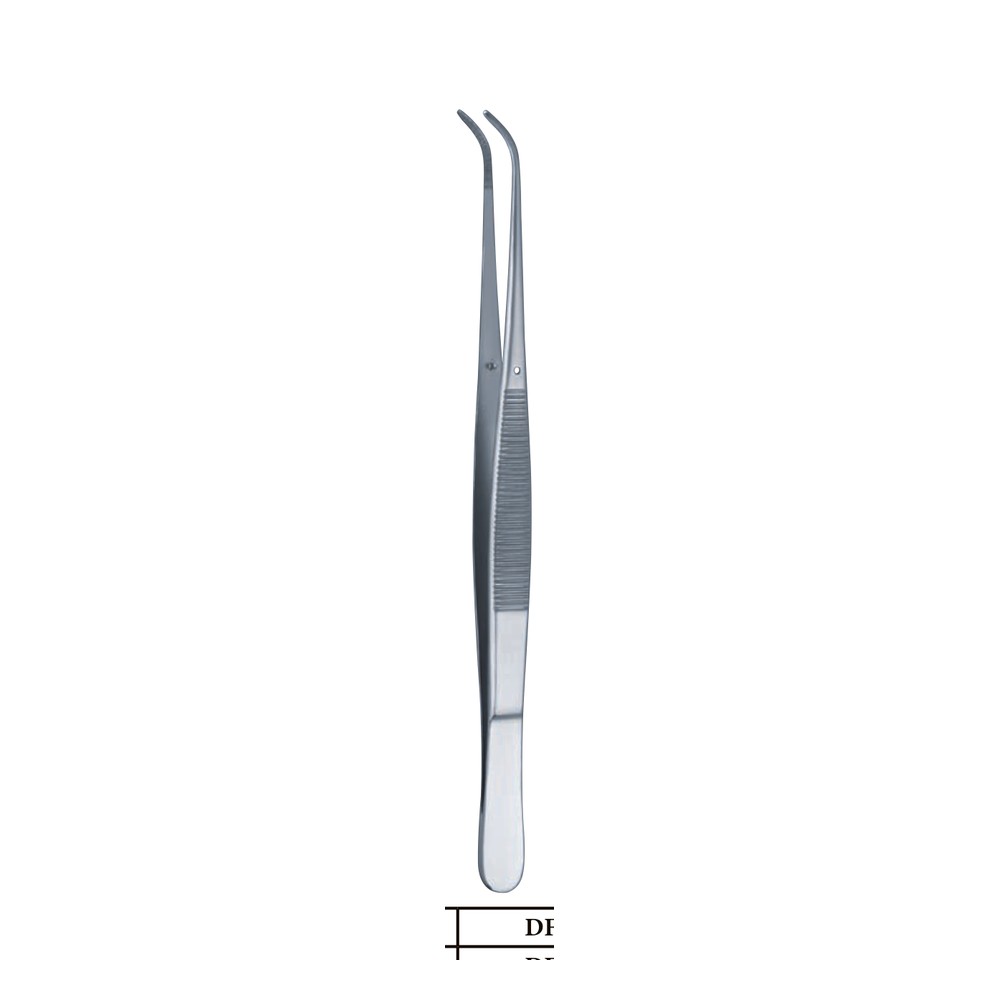 Potts-Smith Curved Dressing Forceps — Coronary Anastomosis 1 DF 03-111-00