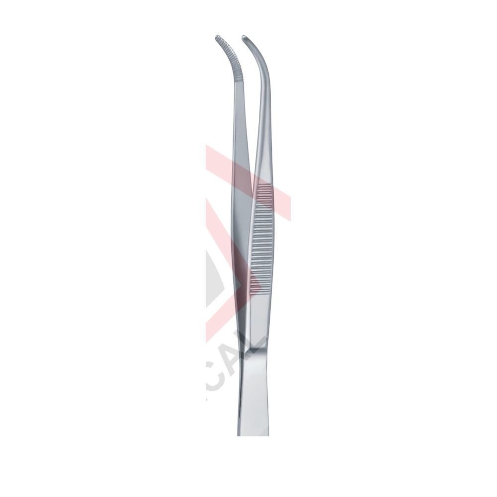 Standard Curved Dressing Forceps — Around-the-Corner Pattern 1 DF 03-20-00