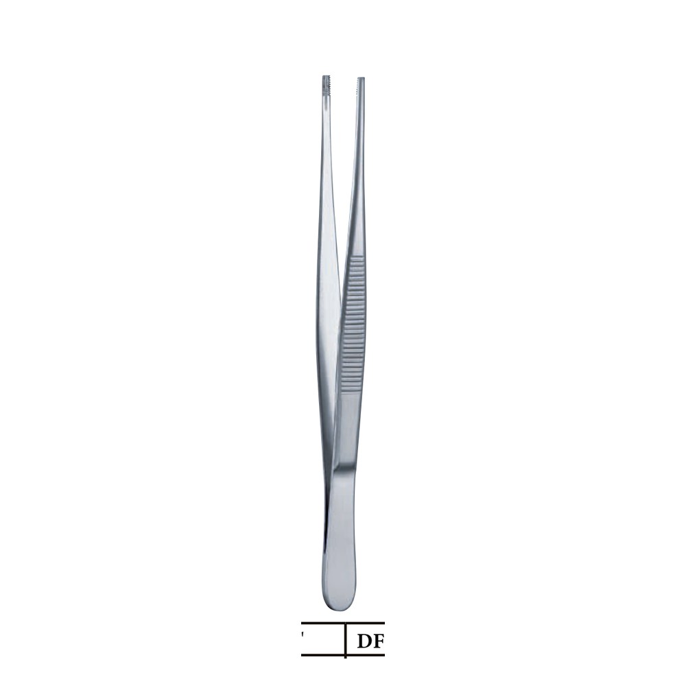 Brown Tissue Forceps Teeth 7x7 1 DF 03-215-00