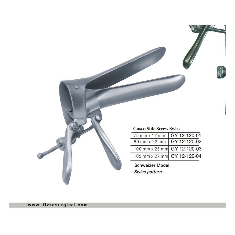Cusco Swiss Pattern Vaginal Speculum 1 GY 12-120-00