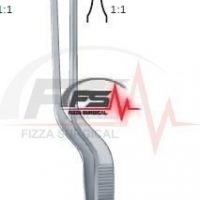 Gerald Bayonet Dressing Forceps — Hand-Out-Of-Field 1 Gerald Dressing Forceps Bayonet Shaped