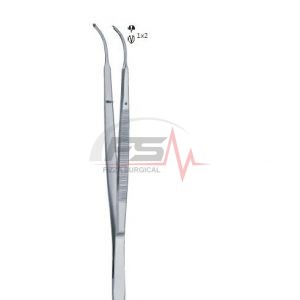 Gerald Tissue Forceps Curved Teeth 1x2 1 Gerald Kocher Curved Teeth 1x2 Tissue Forceps