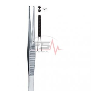 Gillies Tissue Forceps Teeth 1x2 1 Gillies Kocher Teeth 1x2 Tissue Forceps
