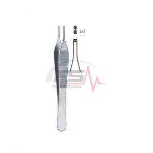 Hudson (Ewald) Tissue Forceps Teeth 1x2 1 Hudson ( Ewald ) Teeth 1x2 Tissue Forceps