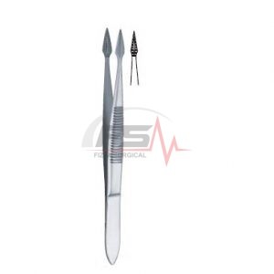 Hunter Straight Splinter Forceps — Father of Scientific Surgery 1 Hunter Straight Splinter Forceps