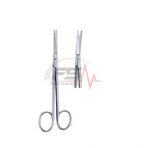 Lange Operating Scissors — Curved Sharp/Blunt, 15.5 cm 1 Lange Sharp And Blunt Curved Operating Scissors
