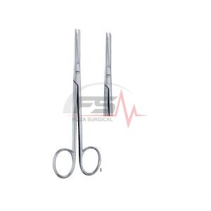 Lange Operating Scissors — Straight Sharp/Blunt, 15.5 cm 1 Lange Sharp And Blunt Straight Operating Scissors