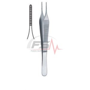 Micro Adson 15cm Dressing Forceps — Coronary Microsurgery 1 Micro Adson 15cm Dressing Forceps