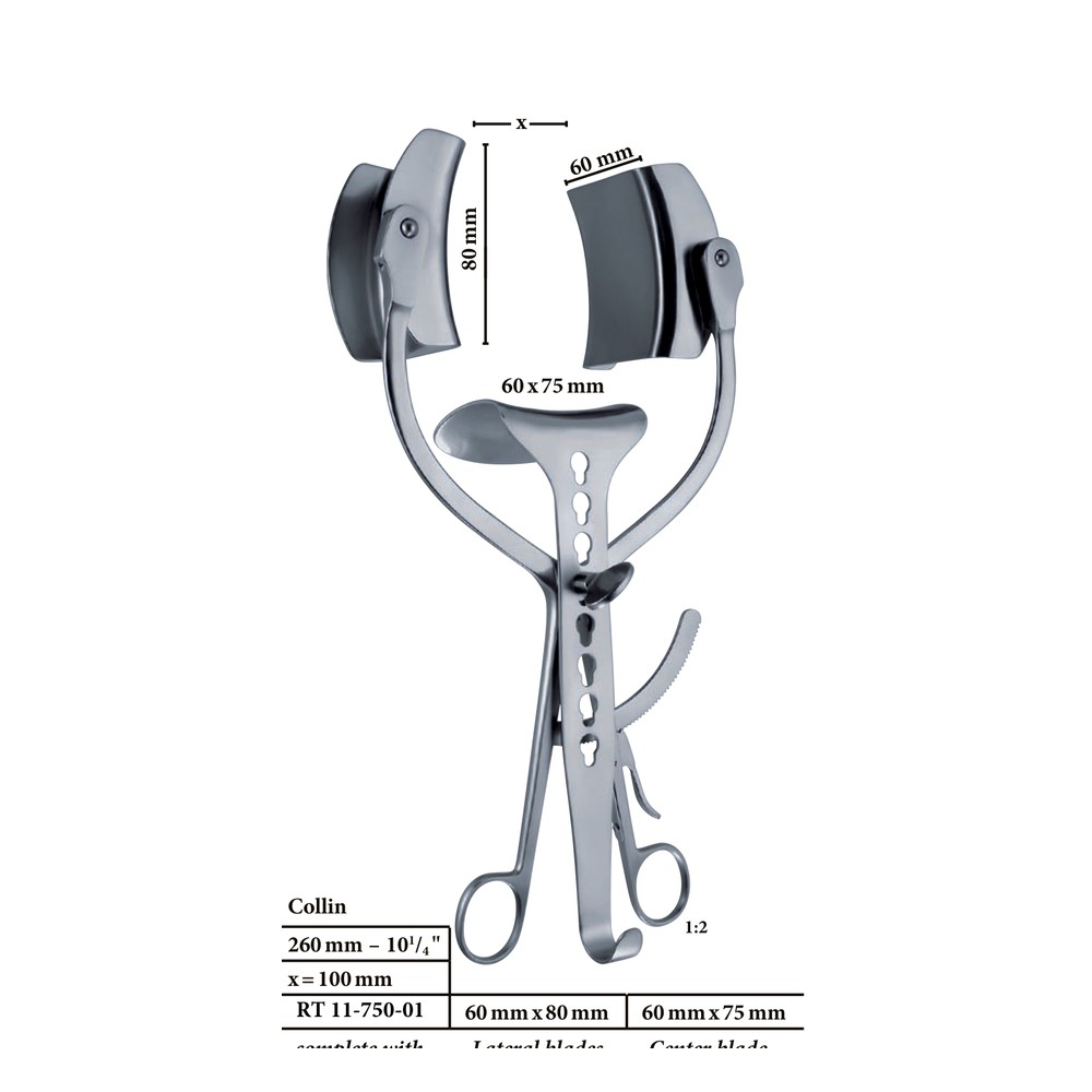 Collin 260mm Spreader Abdominal Retractors 1 RT 11-750-01