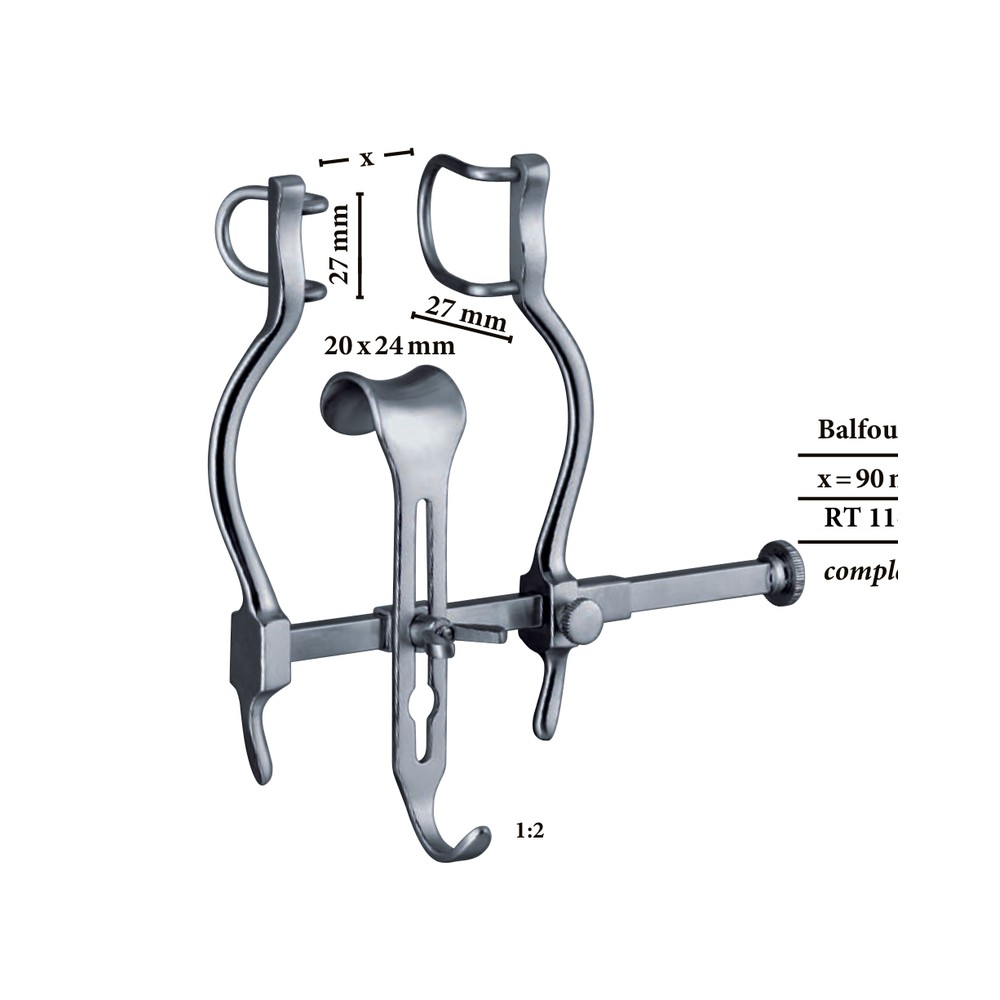 Balfour 180mm Abdominal Retractors 1 RT 11-780-01