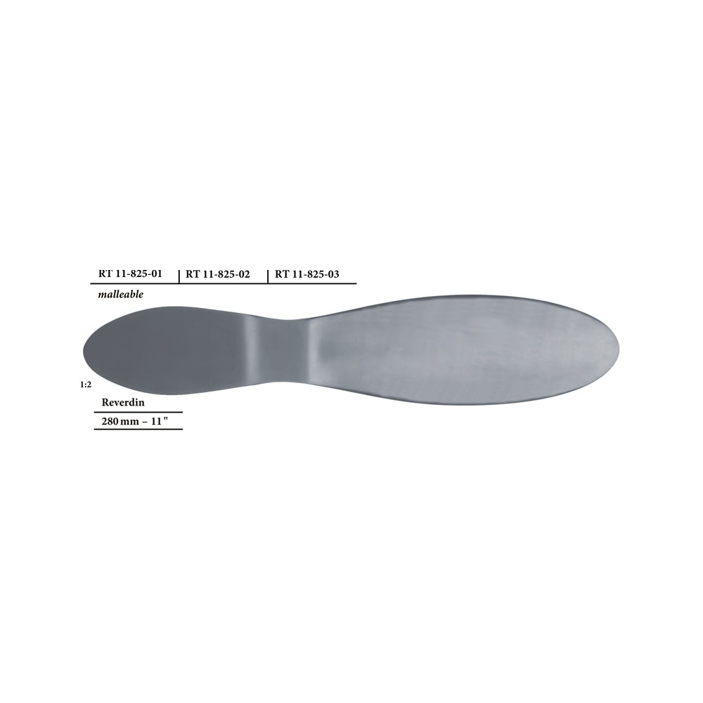 Martin 250mm Malleable Width 25mm Abdominal Spatulas 1 RT 11-820-09