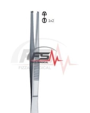 Standard Kocher 180mm Teeth 1×2 Dressing Forceps