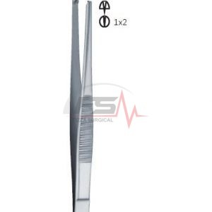 Standard Kocher Tissue Forceps 200mm (20cm) Teeth 1x2 1 Standard Kocher Tissue Forceps 200mm (20cm) Teeth 1x2