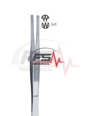 Standard Kocher 200mm Teeth 2x3 Tissue Forceps