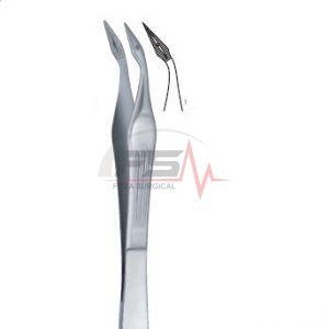 Walter-Carmalt Curved Splinter Forceps — Penetrating Trauma 1 Walter-Carmalt Curved Splinter Forceps