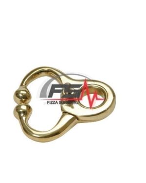 Chrome plated brass bull Veterinary