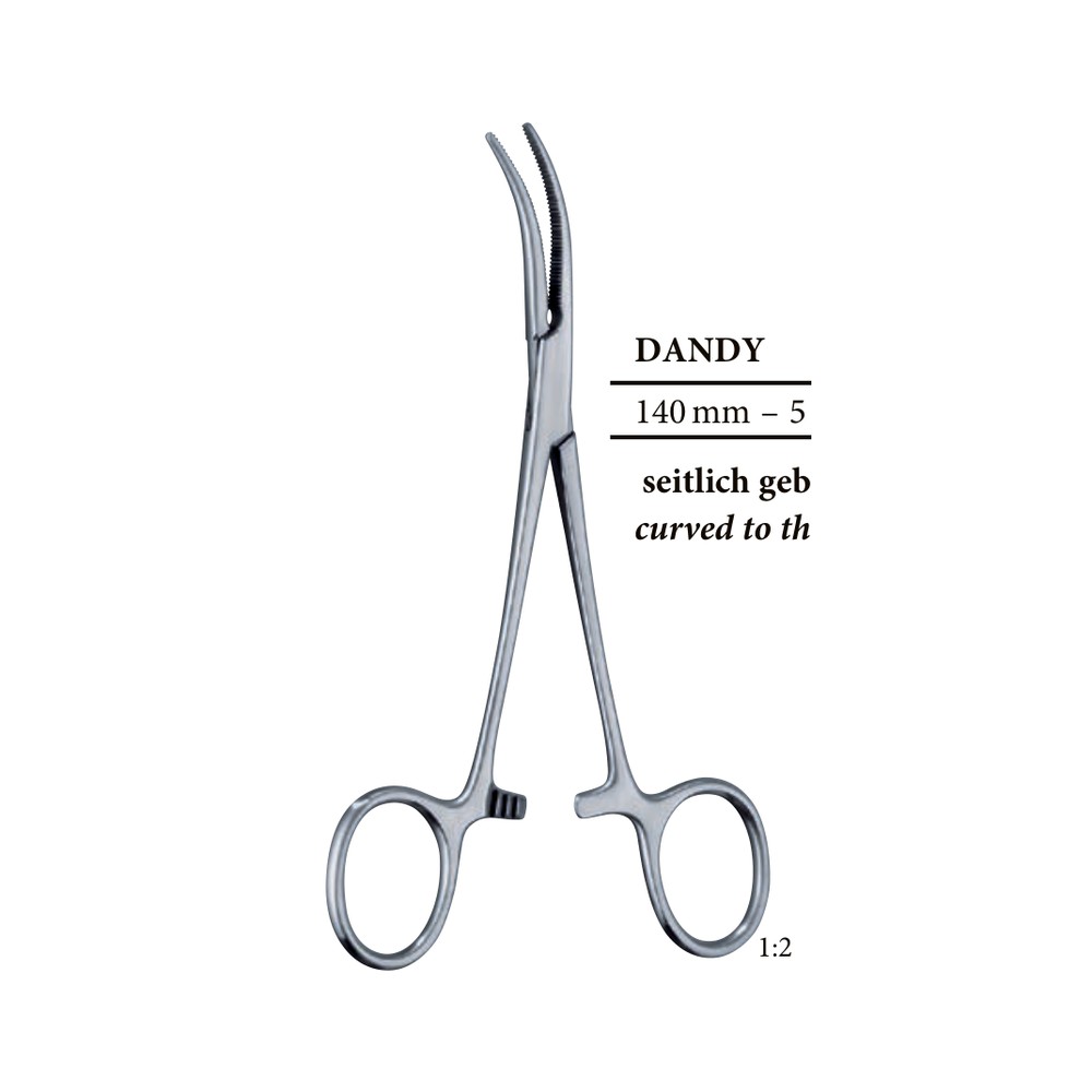 Dandy Curved Hemostatic Forceps 1 HF 04-40-000