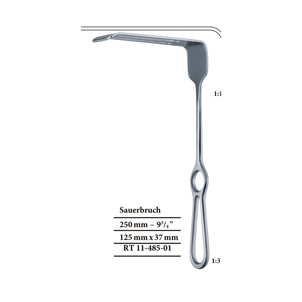 Sauerbruch Abdominal Retractors 1 RT 11-485-00