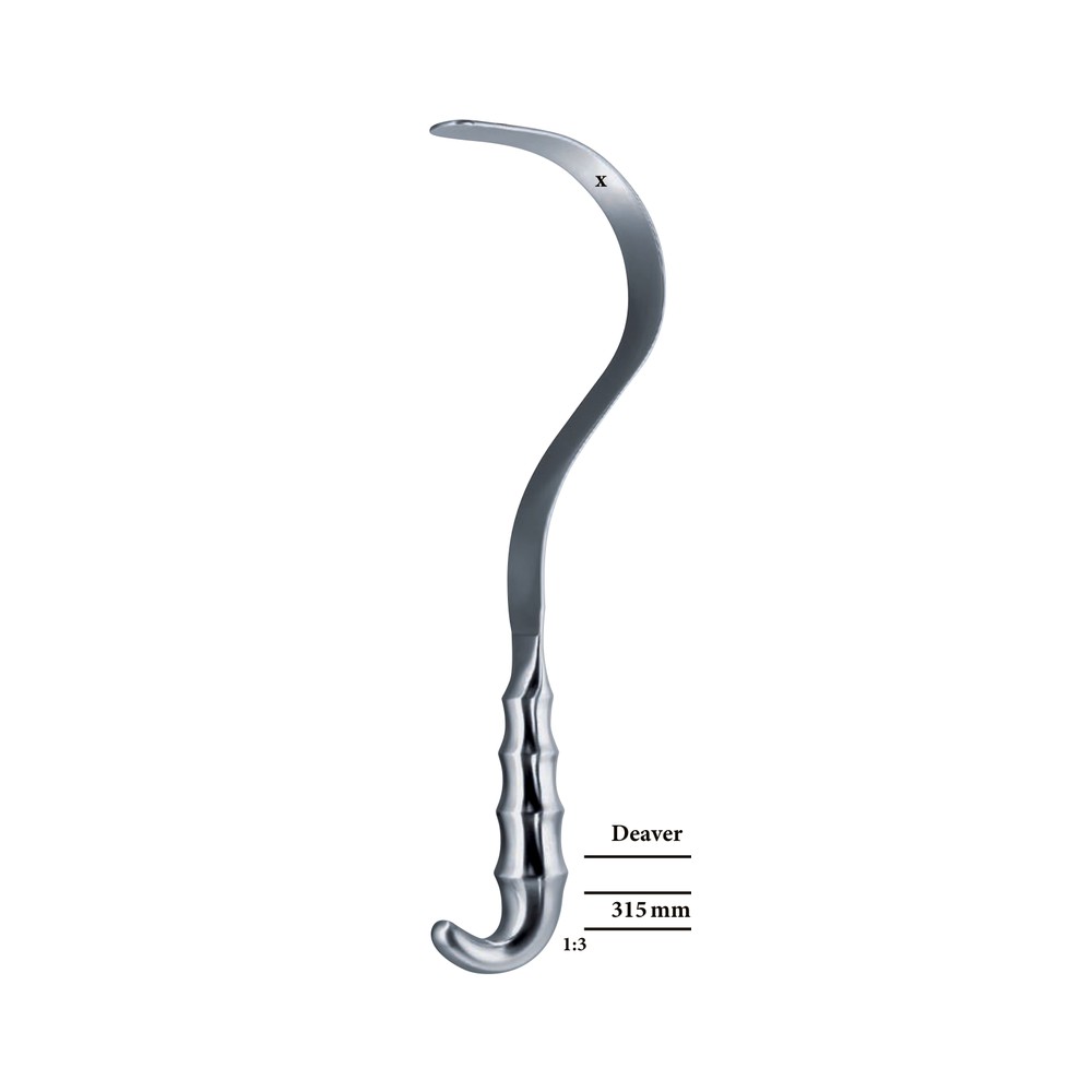 Deaver with Finger Grip Handle Retractors 1 RT 11-535-00