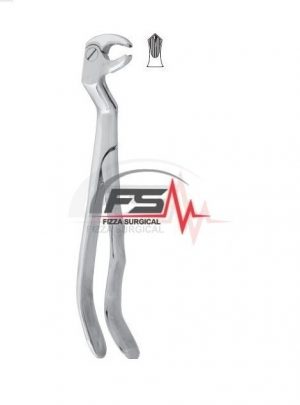 Extracting Forceps Fig.22 English Pattern - Lower Molars And Wisdoms - Left