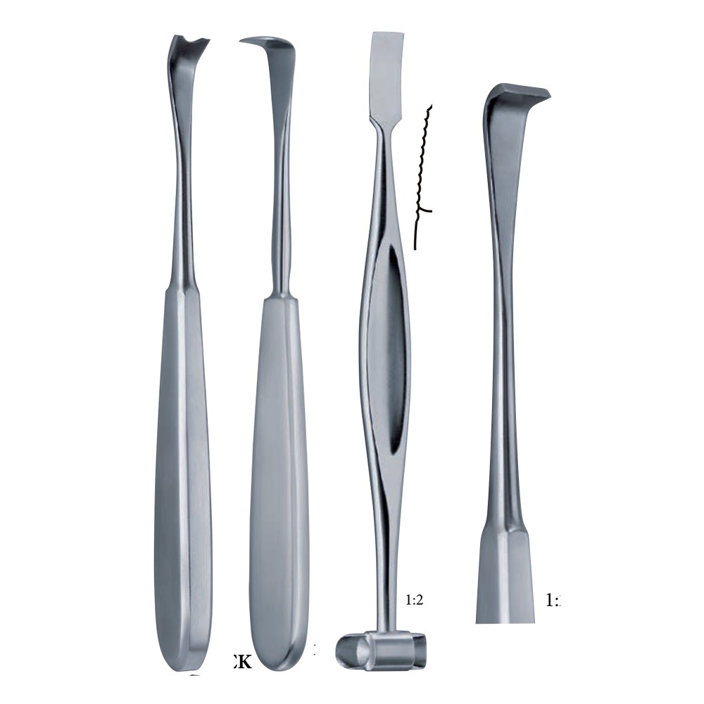Langenbeck Periosteal Raspatory Curved 1 BS 14-625-01