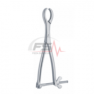 HEY GROVES x =7.5 mm 270mm 27cm (7 mm) 1 HEY GROVES 270 mm – 10 3/4 - x = 7.5 mm - Bone Holding Forceps