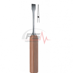 LEXER x =20 mm,Ferrozell handle 220mm 22cm (Ref BS 14-240-05) 1 LEXER 220 mm – 8 3/4 - 25 mm - BONE CHISELS AND GOUGES