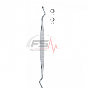 MARTANI 155mm 15.5cm 1 MARTINI 155 mm – 6 - Bone Curettes Double-Ended