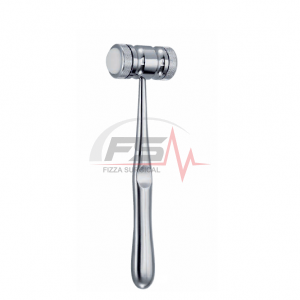 MEAD x = 26 mm, 320 g, Steel solid, with plastic faces 170mm 17cm 1 MEAD Steel solid, with plastic faces 170 mm – 6 3/4 - 26 mm Ø – 320 g - BONE MALLETS
