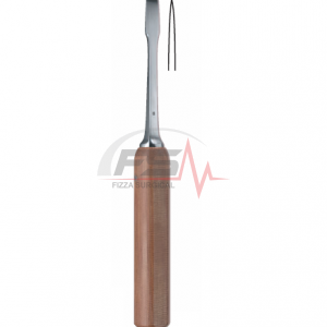 MINI=LEXER x =4 mm,Ferrozell handle 180mm 18cm (Ref BS 14-245-01) 1 MINI-LEXER 180 mm – 7 - 4 mm mm - BONE CHISELS AND GOUGES