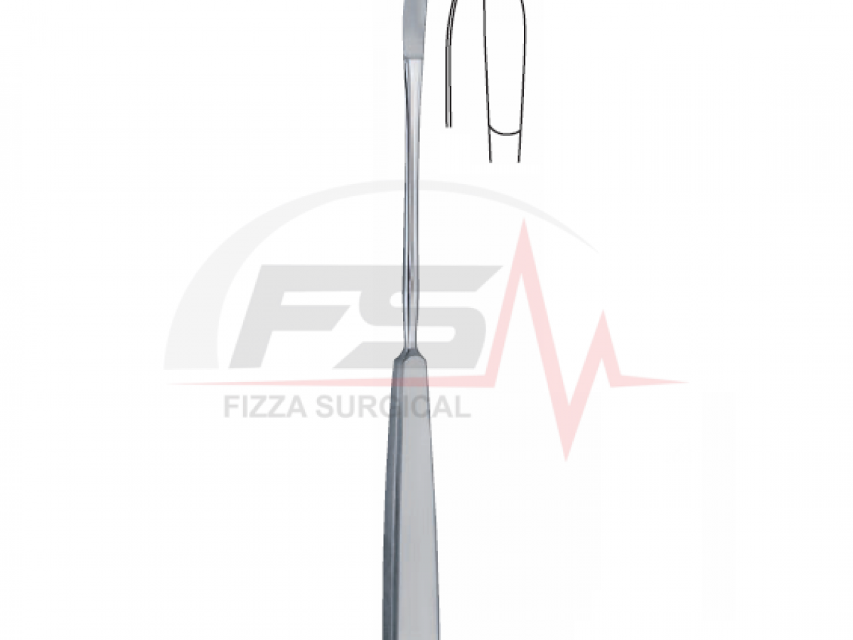 NEFF right 220mm 22cm 1 NEFF RECHTS RIGHT 220 mm – 8 3/4 - Meniscotomy Knives