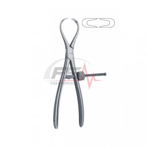 Patella Forceps 185mm 18.5cm 1 Patella Forceps 185 mm – 7 1/4 - Reposition Forceps