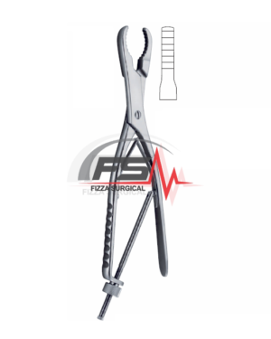 ULRICH Angular-Bone Holding Forceps