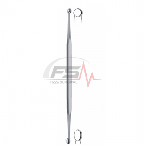 round / oval 210mm 21cm 1 VOLKMANN 210 mm – 8 1/4 - Bone Curettes Double-Ended