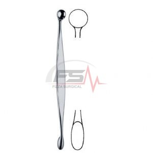 Volkmann Bone Curette Double-Ended Round-Oval 1 Volkmann Round-Oval - Bone surgery