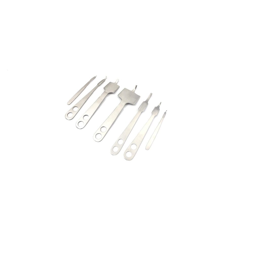 CYNAMED USA German 7-Piece Hohmann Retractor Set – Veterinary Surgical Orthopedic Instruments