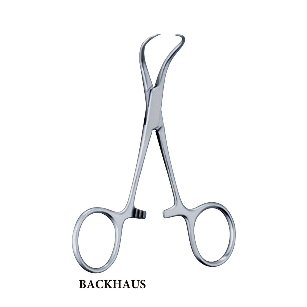 Backhaus Towel Forceps 130mm (13cm) 1 HF 04-520-03-3
