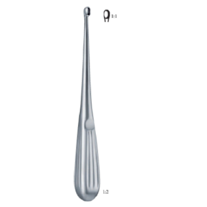 straight 200mm 20cm BONE SURGERY- Bone Curettes