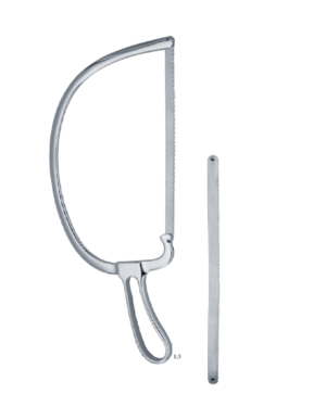 HELFERICHBIER Spare saw blades 7mm 0.7cm BONE SURGERY (Amputating and resection saws )