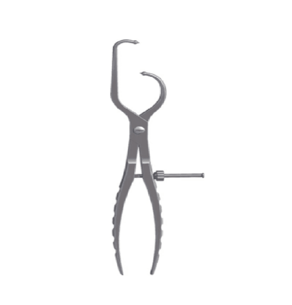 Bone Holding Forceps Asymmetric 400mm 1 Asymetric 400mm 40cm BONE SURGERY-Bone Holding Forceps - Reposition Forceps